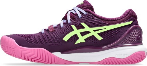 ASICS-Asics Gel Resolution 9 Padel 1042a245 Femmes Mauve-1