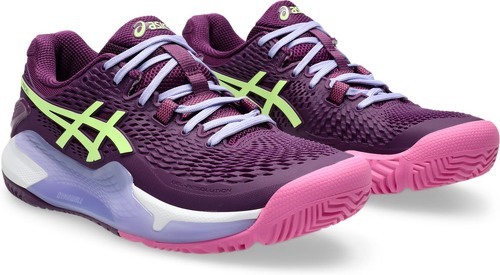 ASICS-Asics Gel Resolution 9 Padel 1042a245 Femmes Mauve-2