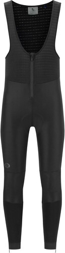 Rogelli-Cuissard Long Velo Avec Bretelless Avec Peau Deep Winter - Homme - Noir-0