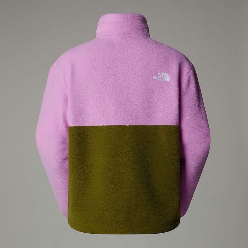 THE NORTH FACE-Pull Yumiori 1/4 Zip Forest Olive/Dragonfruit/Black-2