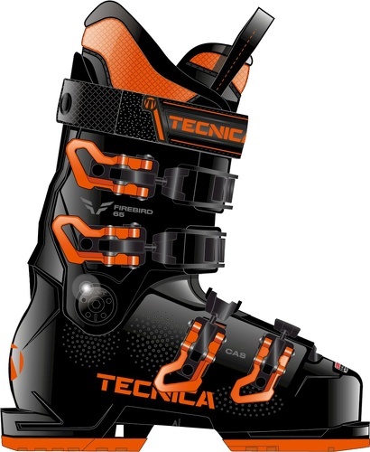 TECNICA-Chaussures De Ski Tecnica Firebird 65 Black Homme-0