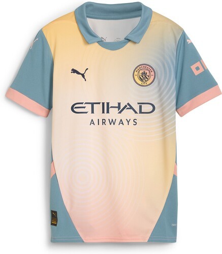 PUMA-Maillot Fourth 24/25 Manchester City Enfant et Adolescent-0