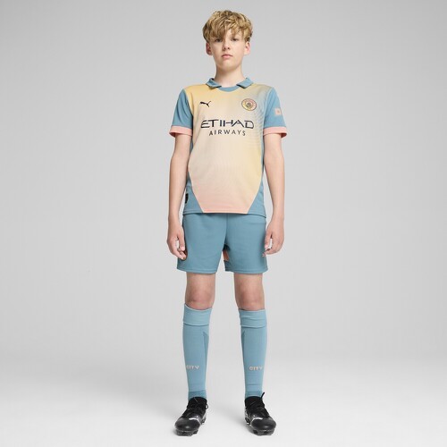 PUMA-Short 24/25 Manchester City Enfant et Adolescent-2