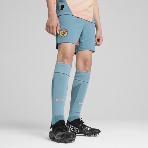 PUMA-Short 24/25 Manchester City Enfant et Adolescent-3