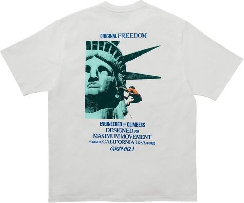 GRAMICCI-T-shirt Liberty White-1