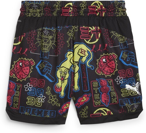 PUMA-Short de basketball STEWIE TOKYO Femme-1