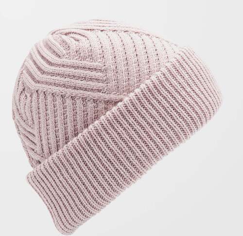 VOLCOM-Bonnet Stone Knit - Adobe Rose-1