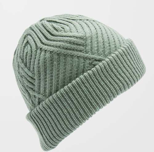 VOLCOM-Bonnet Stone Knit - Lichen Green-1