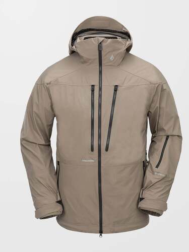 VOLCOM-Veste Guch Stretch Gore-Tex - Chestnut Brown-0