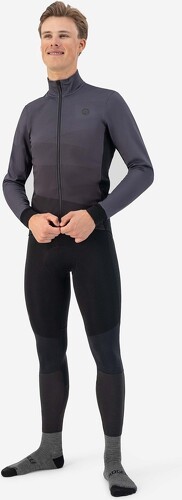 Rogelli-Veste Velo Manches Longues Hiver Tarax - Homme - Noir-4