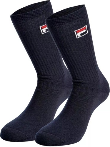 FILA-Chaussettes Fila Performance Sport Bleu marine x2-0