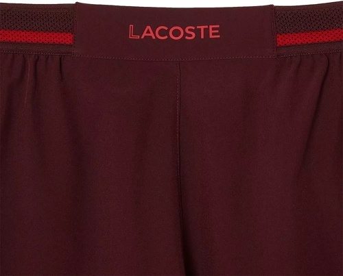 LACOSTE-Short Lacoste Tennis x Novak Djokovic Bordeaux-1