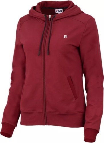 FILA-Veste à capuche Fila Femme Hanni Bordeaux-0