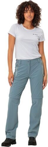 VAUDE-Pantalon dézippable femme VAUDE Farley Stretch ZO II-1