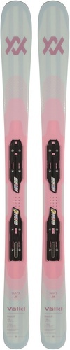 VÖLKL-Pack De Skis Volkl Blaze Jr Blue Pink + Fixations 7.0 Vmotion Jr Bleu Fille-0