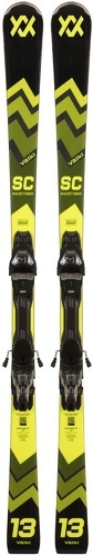 VÖLKL-Pack De Skis Volkl Racetiger Sc Blk + Fixations Vmotion 12 Gw Jaune Homme-0