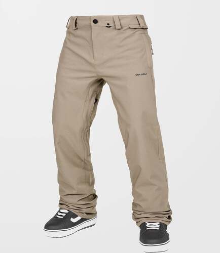 VOLCOM-Pantalon Freakin Snow Chino - Chestnut Brown-0