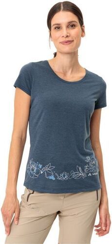 VAUDE-T-shirt femme VAUDE Skomer Print II-2