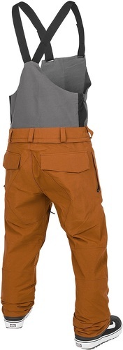 VOLCOM-Pantalon De Ski/snow Volcom Roan Bib Overall Caramel Homme-1