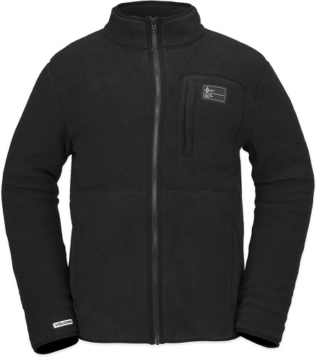 VOLCOM-Sweat A Capuche Volcom Fleecer Full Zip Black Homme-0