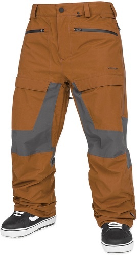 VOLCOM-Pantalon De Ski/snow Volcom Rnge Stretch Gore-tex Caramel Homme-0