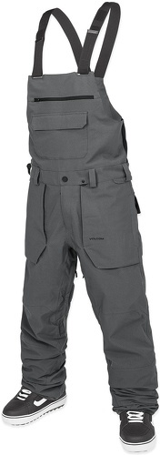 VOLCOM-Pantalon De Ski/snow Volcom Roan Bib Overall Charcoal Homme-0