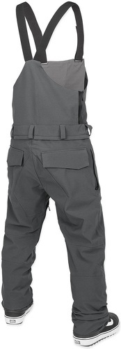 VOLCOM-Pantalon De Ski/snow Volcom Roan Bib Overall Charcoal Homme-1