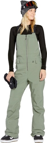 VOLCOM-Pantalon De Ski/snow Volcom Swift Bib Overall Lichen Green Femme-3