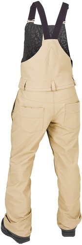 VOLCOM-Pantalon De Ski/snow Volcom Swift Bib Overall Sand Femme-1