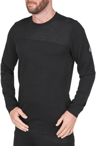 VOLCOM-Sous Vetements Thermique Volcom M Engineered Crew Black Homme-0