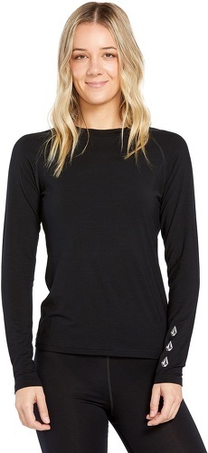 VOLCOM-Sous Vetements Thermique Volcom W Merino Blend Crew Black Femme-2