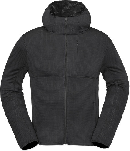 VOLCOM-Sweat A Capuche Volcom Gridlock Full Zip Black Homme-0