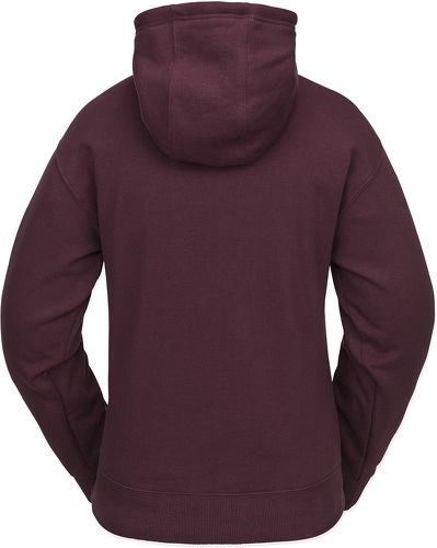 VOLCOM-Sweat Volcom Costus P/o Fleece Burgundy Femme-1