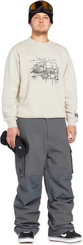 VOLCOM-Sweat Volcom Essential Crew Stone Homme-2