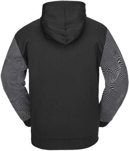 VOLCOM-Sweat Volcom Hydro Riding Hoodie Black Print Homme-1