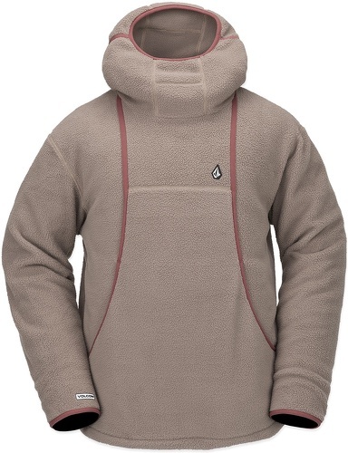 VOLCOM-Sweat Volcom Untethered Balaclava Chestnut Brown Homme-0