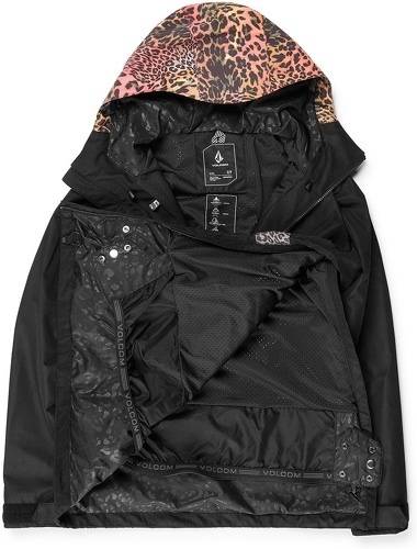 VOLCOM-Veste De Ski/snow Volcom Ashfield Pullover Black Femme-2