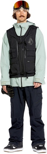 VOLCOM-Veste De Ski/snow Volcom Iguchi Slack Vest Black Homme-3