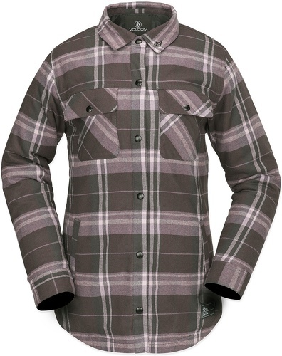 VOLCOM-Veste De Ski/snow Volcom Ins Riding Flannel Dusty Lavender Femme-0