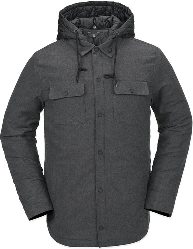 VOLCOM-Veste De Ski/snow Volcom Ins Riding Flannel Heather Black Homme-0