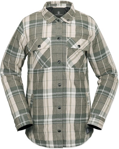 VOLCOM-Veste De Ski/snow Volcom Ins Riding Flannel Sand Femme-0