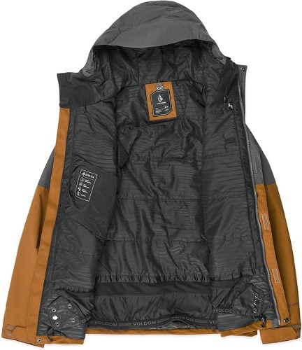 VOLCOM-Veste De Ski/snow Volcom L Ins Gore-tex Caramel Homme-3