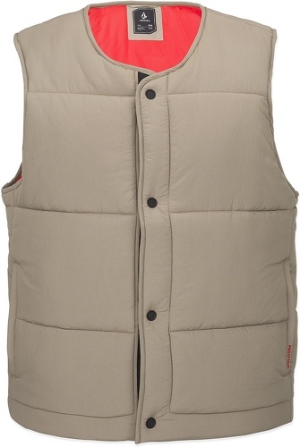 VOLCOM-Veste De Ski/snow Volcom Layered Up Vest Chestnut Brown Homme-0