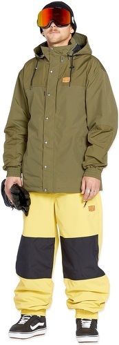 VOLCOM-Pantalon De Ski/snow Volcom Longo Gore-tex Dark Yellow Homme-3