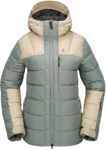 VOLCOM-Veste De Ski/snow Volcom Puffleup Lichen Green Femme-0