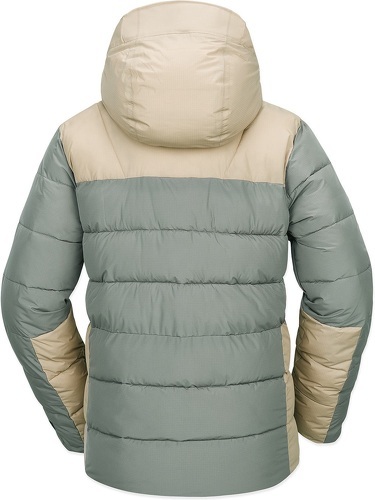 VOLCOM-Veste De Ski/snow Volcom Puffleup Lichen Green Femme-1