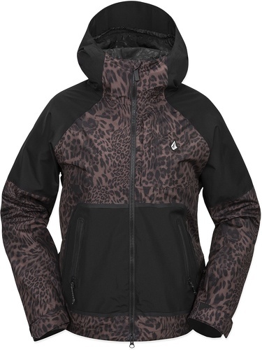 VOLCOM-Veste De Ski/snow Volcom Revna 20k Shell Leopard Femme-0