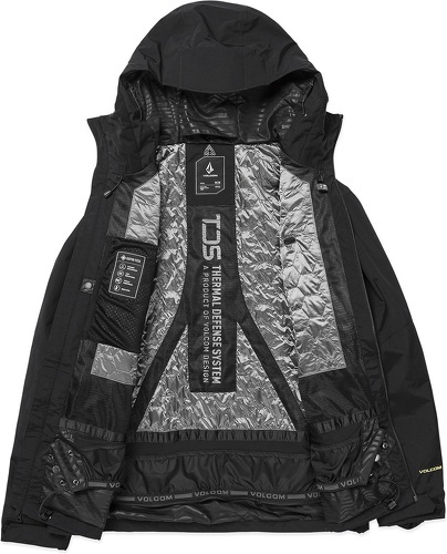 VOLCOM-Veste De Ski/snow Volcom Tds 2l Gore-tex Black Homme-2