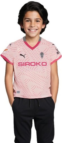 PUMA-Puma Sporting Gijon Tercera Equipación 2024-2025 Niño-0