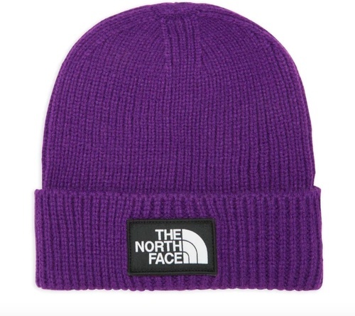 THE NORTH FACE-Casquette TNF Logo Box Cuffed Beanie - Violet-0